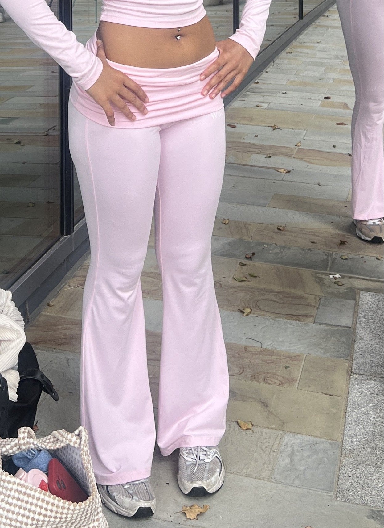 Wúmí Pink Flared Bottoms