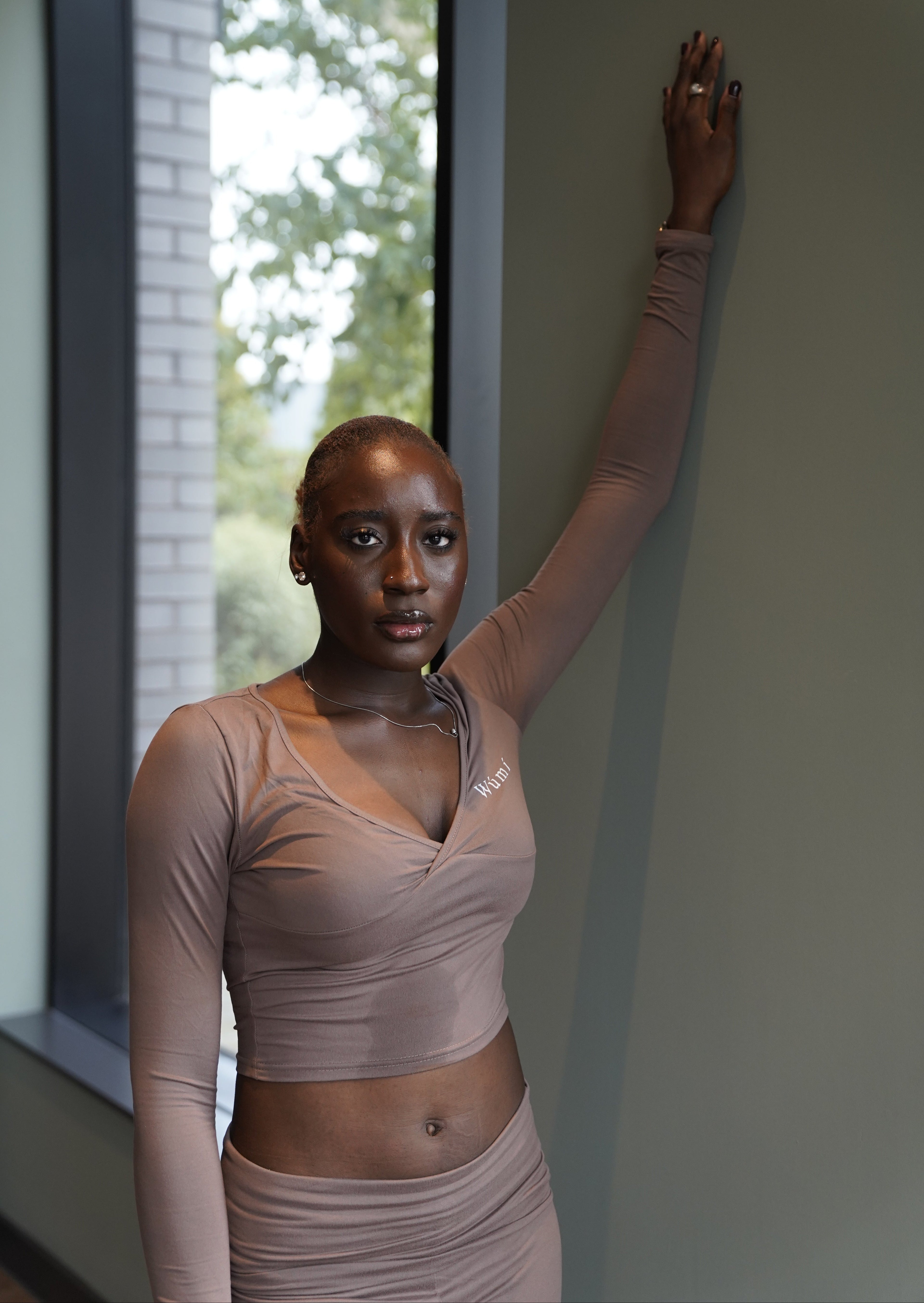 Wúmí Mocha Flared Bottoms