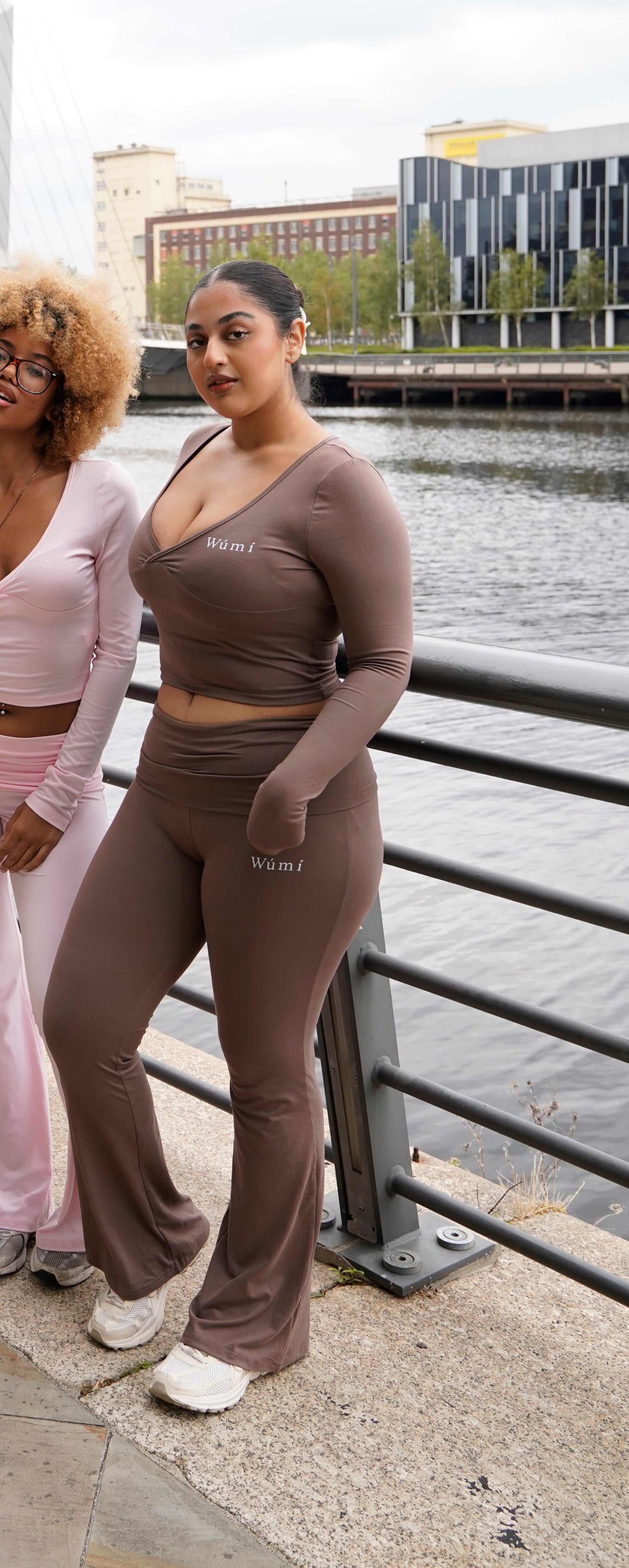 Wúmí Mocha Flared Bottoms